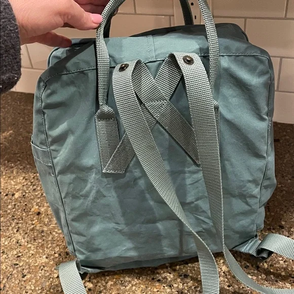 Fjallraven Kanken Frost Green Backpack - Picture 10 of 16